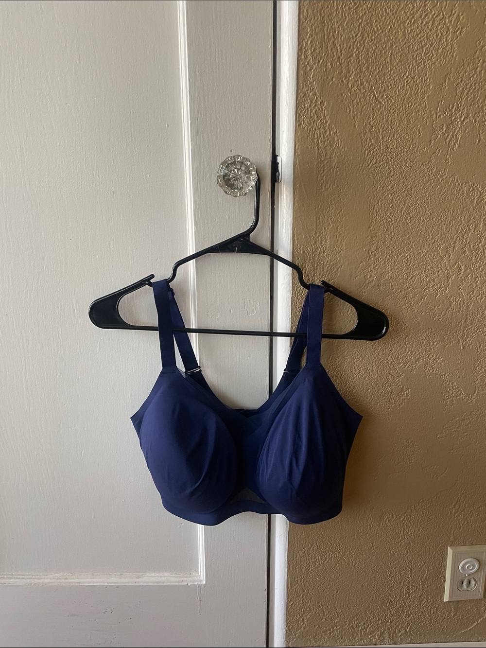 Honeylove Navy Blue Full-Coverage Wireless Bra NWOT size M ++